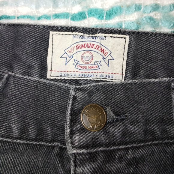 Vintage, Extremely Rare Giorgio Armani, Jeans, OOP - Picture 7 of 8